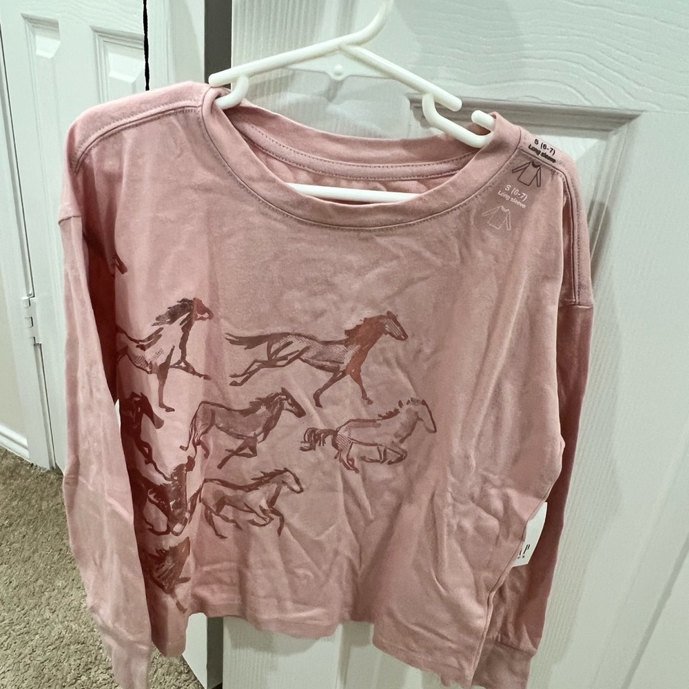 Gap Kids Size S Pink Unicorn Shirt